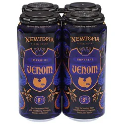Newtopia Venom Imperial Cider In Cans - 4-16 Fz