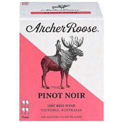 Archer Roose Pinot Noir Wine - 4-250ml