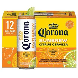 Corona Sunbrew Beer In Cans - 12-12 Fz