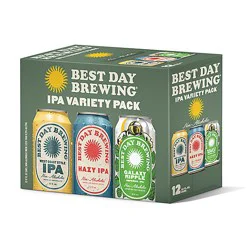Best Day Ipa Variety Pack Non-Alc In Cans - 12-12 Fz