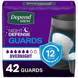 Depend Men Ovnt Absorb Guard 42 - 42 Ct