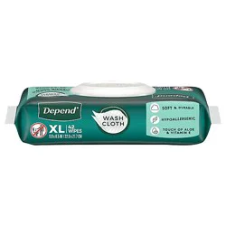 Depend Wipes Rgd Flptp 42 Count - 42 Ct
