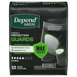 Depend Men Max Absorb Guard 52 - 52 Ct