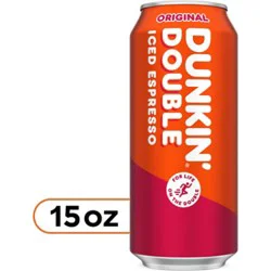 Dunkin Double Original Iced Espresso 15fz - 15 Fz