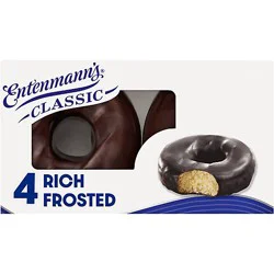Entenmanns Rich Frosted Donuts 4 Count - 7.5 Oz
