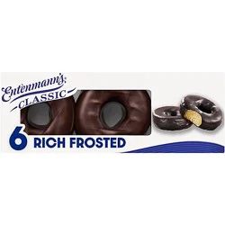 Entenmann Rich Frosted Chocolate Donuts - 11.25oz