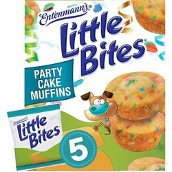 Entenmanns Little Bites Party Cake Mini Muffins 5 Packs - 7.5 Oz