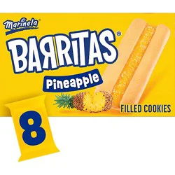 Marinela Barritas Pineapple Filled Cookies 8 Count - 15.52oz