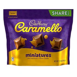 Cadbury Caramello Miniatures Share Stand Up Bag - Ea