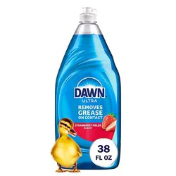 Dawn Ultra Dishwashing Liquid, Strawberry Fields - 38 Fl. Oz. - 38 Fz