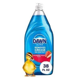 Dawn Ultra Dishwashing Liquid, Strawberry Fields - 38 Fl. Oz. - 38 Fz