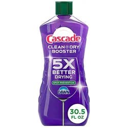 Cascade Rinse Aid Clean & Dry Booster - 30.5 Fl. Oz. - 30.5 Fz