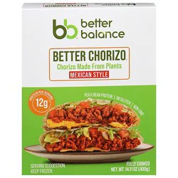 Better Balance Chorizo - 14.1 Oz