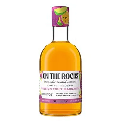 On The Rocks Passion Fruit Margarita - 375 Ml