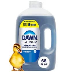Dawn Platinum Dishwashing Liquid, Refreshing Rain - 68 Fl. Oz. - 68 Fz