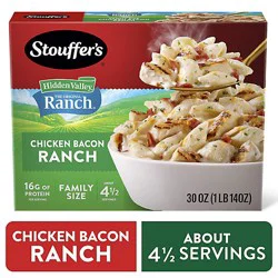 Stouffer's Family Chicken Bacon Ranch Frozen Meal Box - 30 Oz - 30 Oz