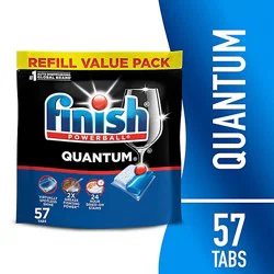 Finish Powerball Quantum Automatic Dishwasher Detergent - 57 Ct. - 57 Ct