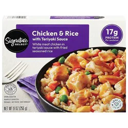 Signature Select Entree Chicken And Rice Teriyaki 9 Oz - 9 Oz
