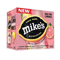 Mikes Hard Pink Lemonade In Cans - 6-12 Fz