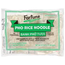 Fortune Pho Rice Noodles - 17.7 Oz