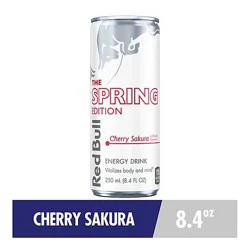 Red Bull Cherry Sakura Spring Edition Energy Drink - 8.4 Fl. Oz.