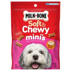 Soft & Chewy With Real Chicken Mini's Dog Treats - 4.5 Oz