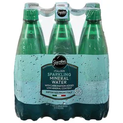 Signature Select Sparkling Mineral Water 6-16.9 Fz - 6-16.9 Fz