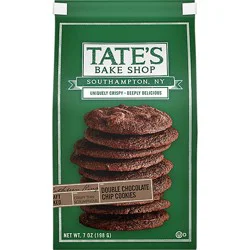 Tate's Double Chocolate Chip Cookies - 7 Oz