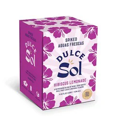 Dulce Sol Aguas Frescas Hibiscus Lemonade 4-Pk Wine - 4-355 Ml