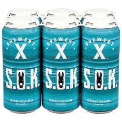 Brewery X S.o.k. Mexican Lager 6-16 Fl Oz In Cans - 6-16 Fz