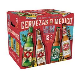 Cervezas De Mexico In Bottles - 12-12fz