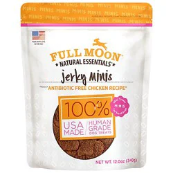 Full Moon Chicken Jerky Minis 12 Oz - 12 Oz