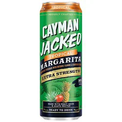 Cayman Jacked Tropical Margarita Can - 19.2 Fz