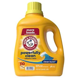 Arm & Hammer He Liquid Detergent, Clean Burst - 110 Fl. Oz. - 110 Fz