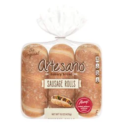 Artesano Plain Sausage Rolls - 15 Oz