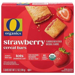 O Organics Cereal Bars Strawberry 5 Ct 3.7 Oz - 3.7 Oz
