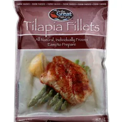 Tilapia Fillet Ivp 2-5 Oz - 1 Lb