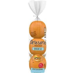 Artesano Brioche Buns - 16.4 Oz
