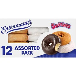 Entenmanns Softees Assorted Donuts - 18.5 Oz