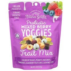 Natures Garden Probiotic Mixed Berry Yoggies Trail Mix 8oz - 8 Oz