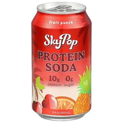 Skypop Fruit Punch 12fz - 12 Fz