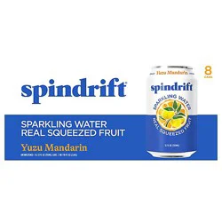 Spindrift Yuzu Mandarin Sparkling Water 8-12 Fz - 8-12 Fz