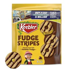 Keebler Fudge Stripe Fudge Cookies 8oz - 8 Oz