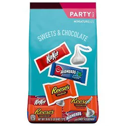 Sweets & Chocolate Assort Miniature Party Pack - 26 Oz