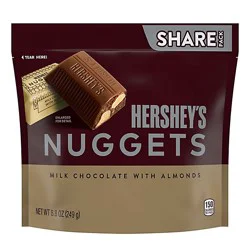 Hersheys Nuggets Milk Chocolate Almond 8.8oz - 8.8 Oz