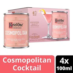 Ketel One Cosmoplitan 4-100ml - 4-100 Ml