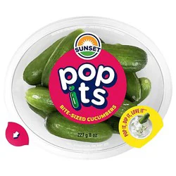 Sunset Pop Its Bite-Sized Cucumbers 8oz - 8 Oz