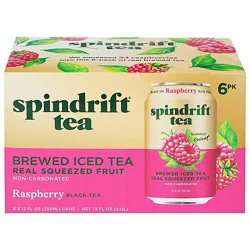 Spindrift Black Tea Raspberry 6-12fz - 6-12 Fz