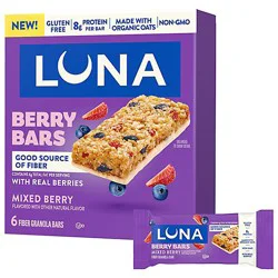 Luna Berry Bars Mixed Berry Nutrition Bar 1.69 Oz - 1.69 Oz