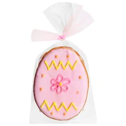 Pink Easter Egg Cookies - 2.1 Oz